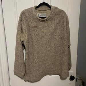 Vintage Columbia Sherpa Sweater - L